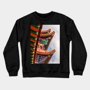 Po Lin Monastery, Lantau Island, Hong Kong Crewneck Sweatshirt